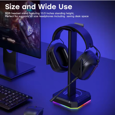 GameSpace Gear™  Headphone Stand RGB Backlight