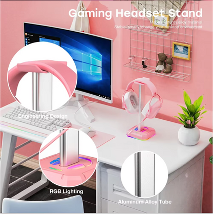 GameSpace Gear™  Headphone Stand RGB Backlight